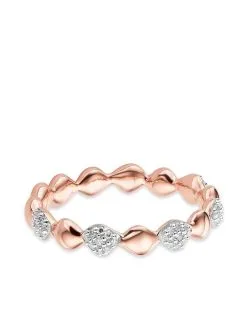 Women Monica Vinader Nura Teardrop Mixed Eternity Diamond Ring