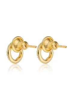 Women Monica Vinader Riva Diamond Circle Stud Earrings -Earrings Outlet Shop 14021562 18449817 1000