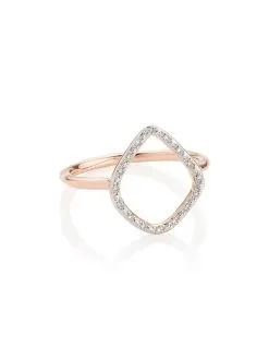 Women Monica Vinader Riva Diamond Hoop Ring