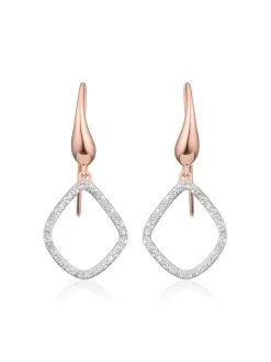 Women Monica Vinader Riva Diamond Kite Earrings