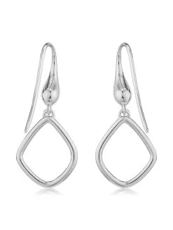 Women Monica Vinader Riva Diamond Kite Earrings -Earrings Outlet Shop 14021574 18430997 1000