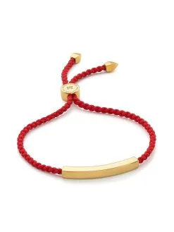 Women Monica Vinader Linear Cord Bracelet