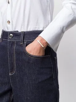 Women Monica Vinader Linear Chain Bracelet -Earrings Outlet Shop 14021643 18426758 1000