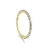 Women Monica Vinader Skinny Eternity Diamond Ring