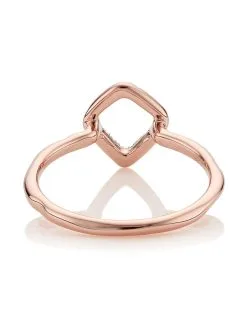 Women Monica Vinader Riva Mini Kite Stacking Diamond Ring -Earrings Outlet Shop 14021668 18424086 1000