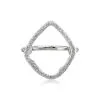 Women Monica Vinader Riva Hoop Cocktail Diamond Ring