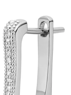 Women Monica Vinader Alta Capture Huggie Diamond Earrings -Earrings Outlet Shop 14217791 20453942 1000
