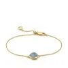Women Monica Vinader 18kt Gold Vermeil Siren Fine-chain Bracelet -Earrings Outlet Shop 16162753 31681390 1000