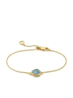 Women Monica Vinader 18kt Gold Vermeil Siren Fine-chain Bracelet