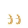 Women Monica Vinader 18kt Gold Vermeil Doina Half-hoop Earrings -Earrings Outlet Shop 16162770 31679528 1000