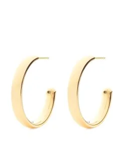 Women Monica Vinader 18kt Gold Vermeil Fiji Large Hoop Earrings