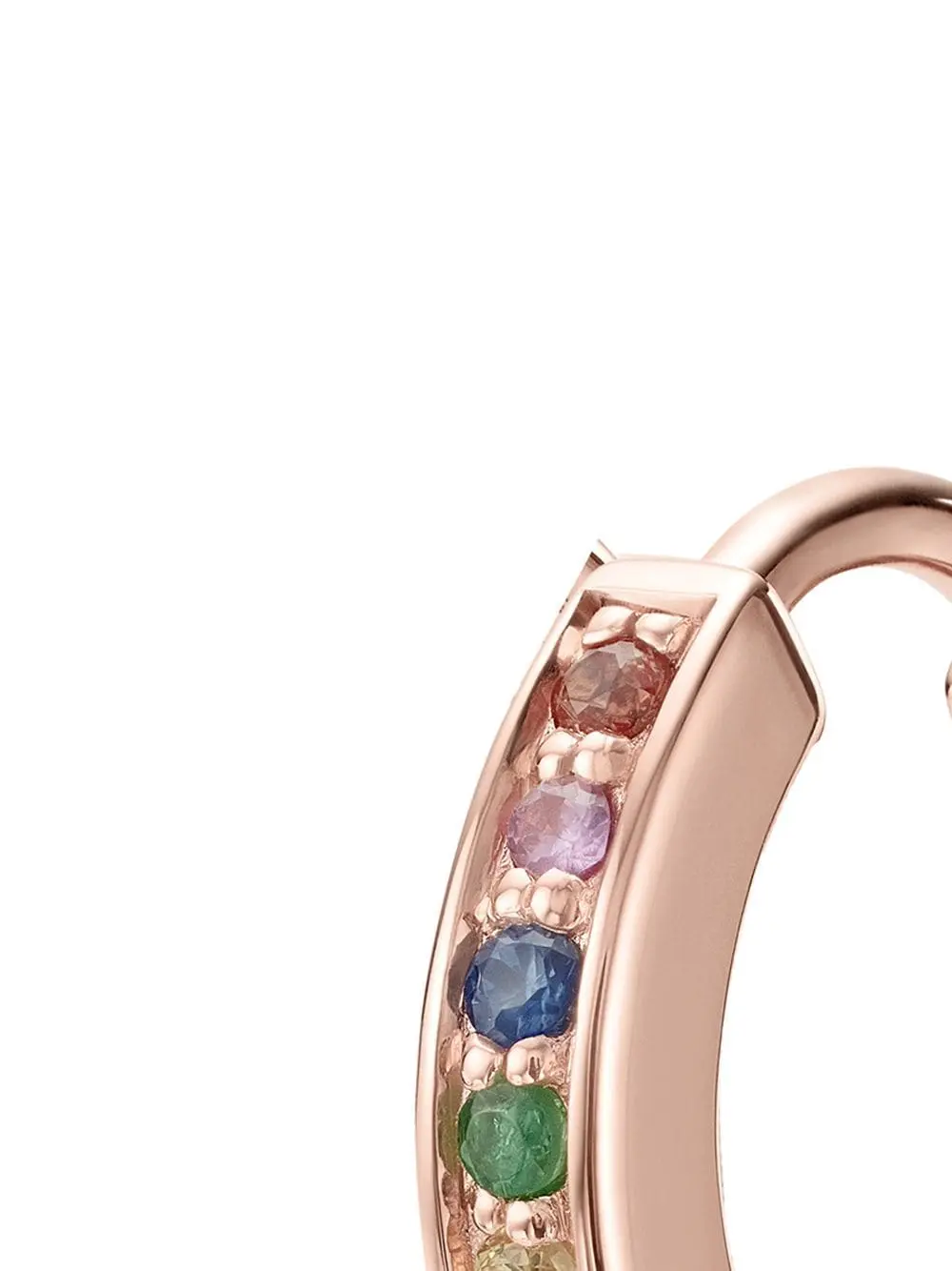 Women Monica Vinader Skinny Huggie Sapphire Earrings 5 Women Monica Vinader Skinny Huggie Sapphire Earrings - Image 3