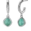 Women Monica Vinader Siren Mini Nugget Hoop Earrings -Earrings Outlet Shop 16162811 31664029 1000
