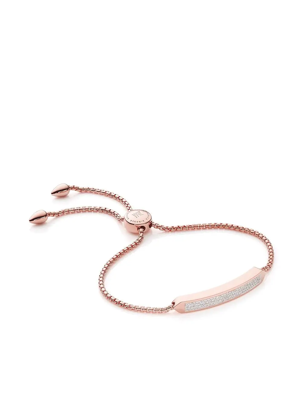 Women Monica Vinader 18kt Rose Gold Vermeil Baja Skinny Bracelet 3 Women Monica Vinader 18kt Rose Gold Vermeil Baja Skinny Bracelet