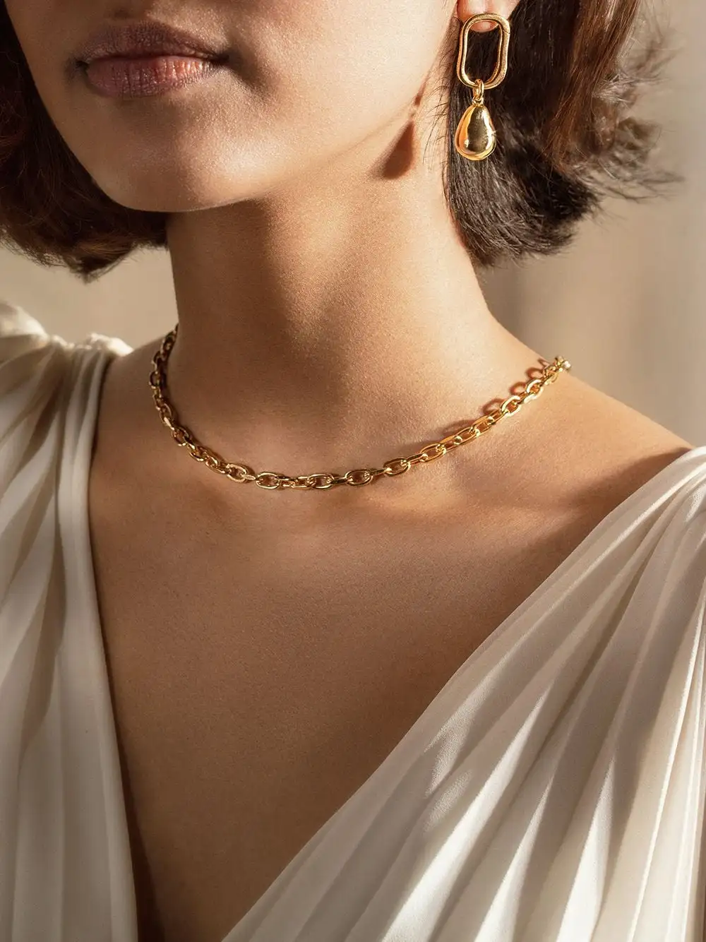 Women Monica Vinader Alta Capture Mini Link Necklace 4 Women Monica Vinader Alta Capture Mini Link Necklace - Image 2