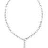 Women Monica Vinader Alta Capture Mini Link Necklace