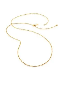 Women Monica Vinader 32"/81cm Adjuster Rolo Chain
