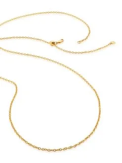 Women Monica Vinader 32"/81cm Adjuster Rolo Chain -Earrings Outlet Shop 16162856 32566104 1000