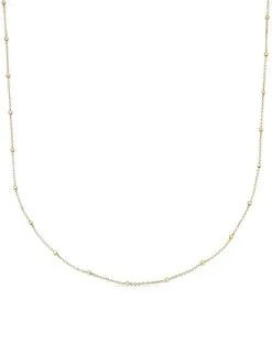 Women Monica Vinader Knot-detailing Cable-link Chain Necklace