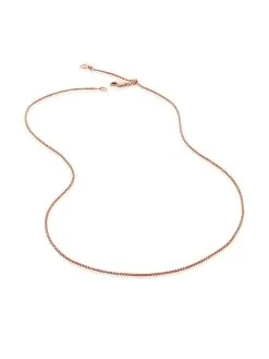 Women Monica Vinader 18"/46cm Fine Oval Box Chain