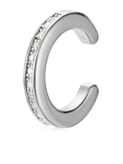 Women Monica Vinader Skinny Diamond Ear Cuff