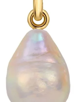 Women Monica Vinader Nura Baroque Pearl Pendant Charm -Earrings Outlet Shop 16170054 32426169 1000