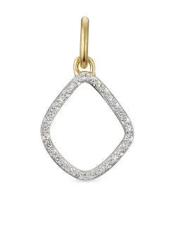 Women Monica Vinader Riva Kite Diamond Pendant Charm