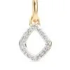 Women Monica Vinader Riva Mini Kite Diamond Pendant Charm -Earrings Outlet Shop 16170060 32426177 1000