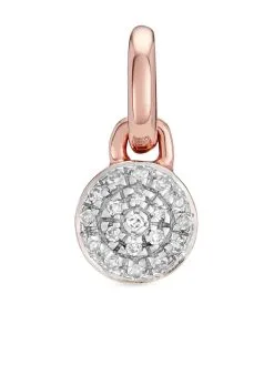 Women Monica Vinader Fiji Mini Button Diamond Pendant Charm 7 Women Monica Vinader Fiji Mini Button Diamond Pendant Charm -Earrings Outlet Shop 16170075 32425431 1000
