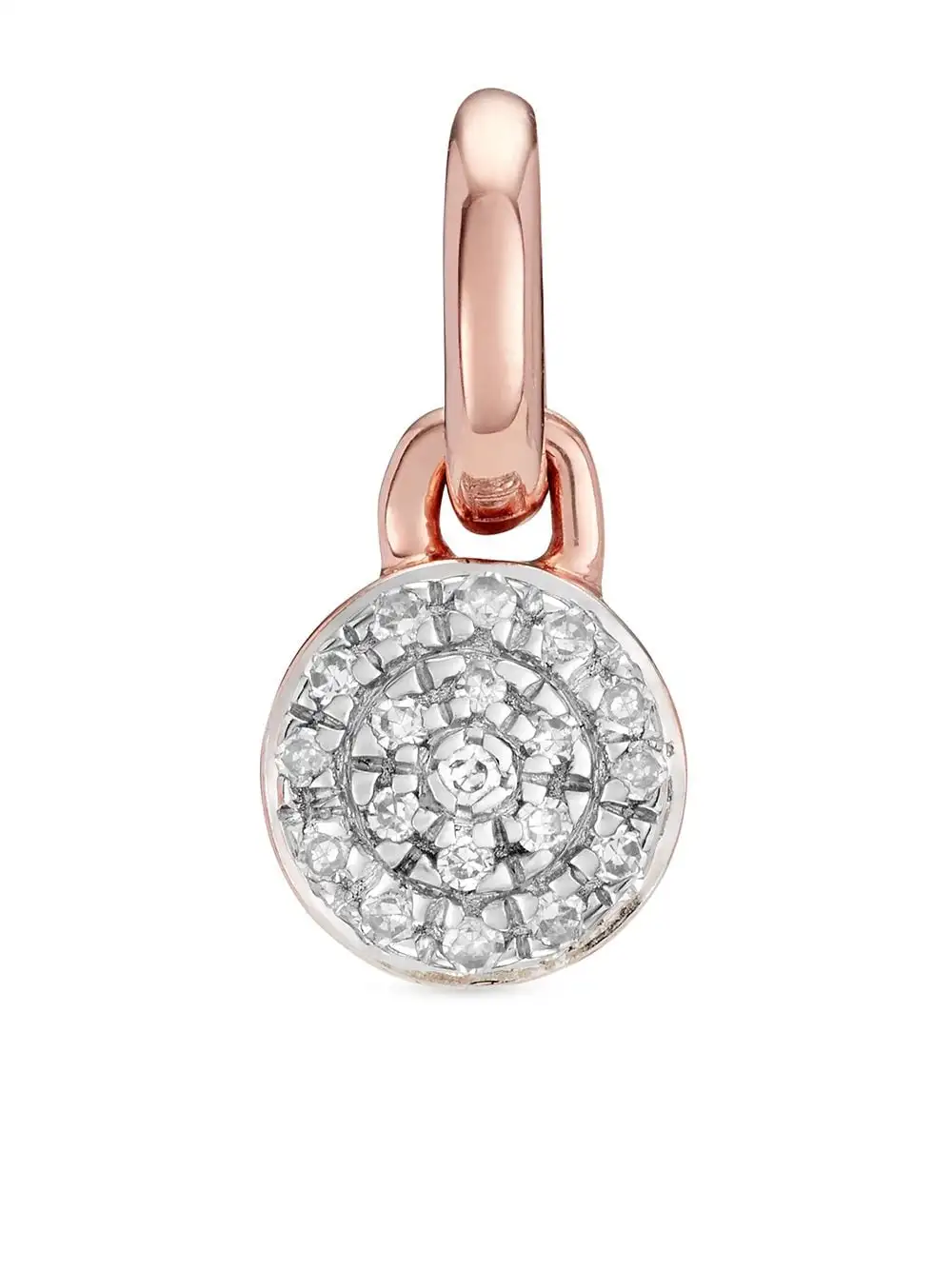 Women Monica Vinader Fiji Mini Button Diamond Pendant Charm 4 Women Monica Vinader Fiji Mini Button Diamond Pendant Charm - Image 2