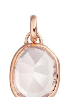 Women Monica Vinader Siren Medium Bezel Pendant Charm -Earrings Outlet Shop 16170076 32425434 1000