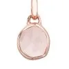 Women Monica Vinader Siren Mini Bezel Pendant Charm