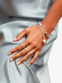 Women Monica Vinader Nura Baroque Pearl Pendant Charm -Earrings Outlet Shop 16170097 32436087 1000