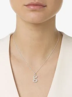 Women Monica Vinader G Pendant Charm -Earrings Outlet Shop 16170119 32434373 1000