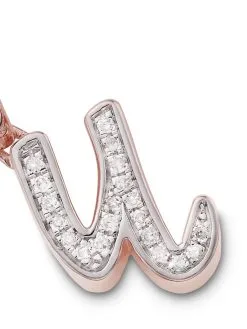 Women Monica Vinader U Diamond Pendant Charm -Earrings Outlet Shop 16170191 32536866 1000