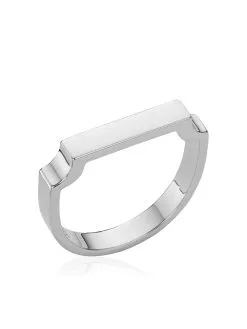 Women Monica Vinader Signature Flat Top Ring -Earrings Outlet Shop 16420529 32530057 1000