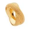 Women Monica Vinader Woven Cross Ring 2 Women Monica Vinader Woven Cross Ring -Earrings Outlet Shop 16421484 32530061 1000