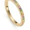 Women Monica Vinader Skinny Sapphire Eternity Ring