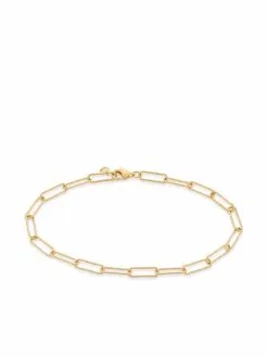 Women Monica Vinader Alta Textured Chain Bracelet