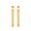 Women Monica Vinader Alta Huggie Hoop Earrings -Earrings Outlet Shop 16491681 35124120 1000