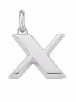 Women Monica Vinader Alphabet X Pendant Charm