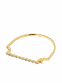 Women Monica Vinader Signature Skinny Diamond Bangle