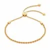 Women Monica Vinader Corda Fine Chain Friendship Bracelet -Earrings Outlet Shop 17261462 35394607 1000
