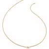 Women Monica Vinader Nura Tiny Keshi Pearl Necklace