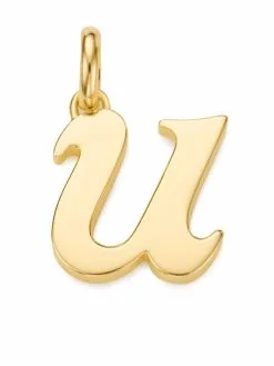 Women Monica Vinader Alphabet U Pendant Charm