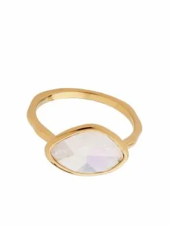 Women Monica Vinader Petal Band Ring