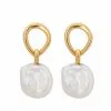Women Monica Vinader Nura Keshi Pearl Drop Earrings -Earrings Outlet Shop 17262270 35395027 1000