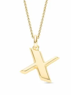 Women Monica Vinader Alphabet X Pendant Charm -Earrings Outlet Shop 17262287 35398503 1000
