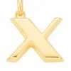 Women Monica Vinader Alphabet X Pendant Charm