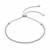 Women Monica Vinader Corda Fine Chain Friendship Bracelet -Earrings Outlet Shop 17262327 35872382 1000